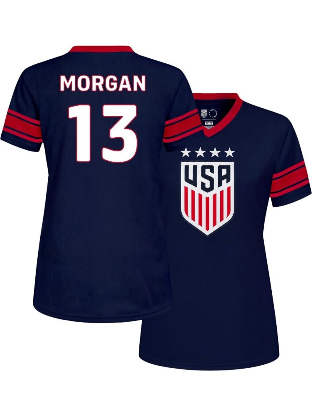 Women's Game Day Shirt - Official U.S. Soccer 4 Star USWNT Players Tee